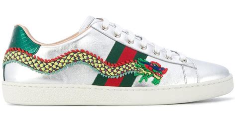 marchi sneakers gucci|gucci embroidered sneakers.